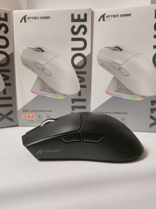 Attack shark X11 Бездротова ігрова миша 3 режими підключення