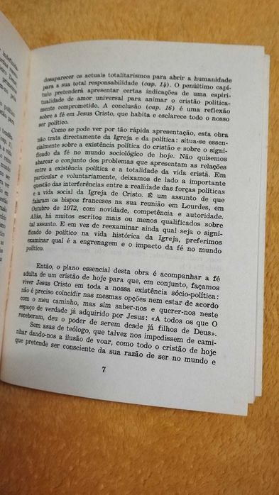 Luta Política e Fé em Cristo