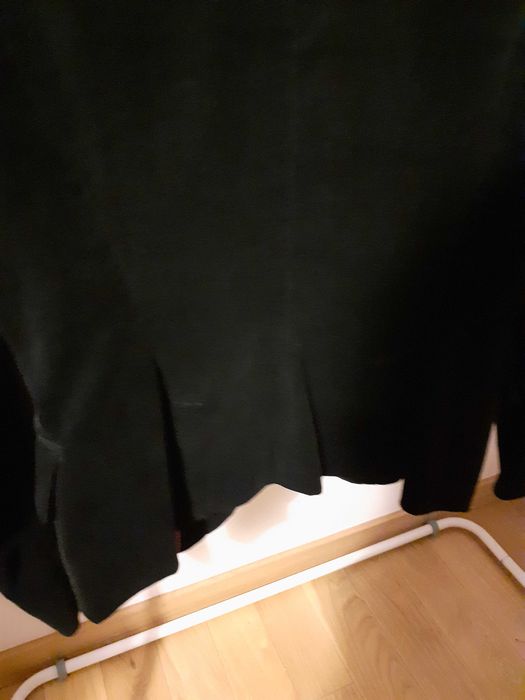 Casaco preto bombazine Zara M