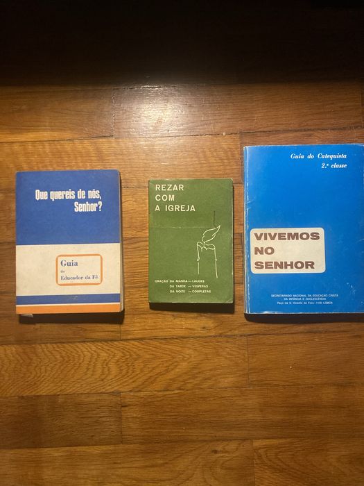 Três livros sobre a igreja católica