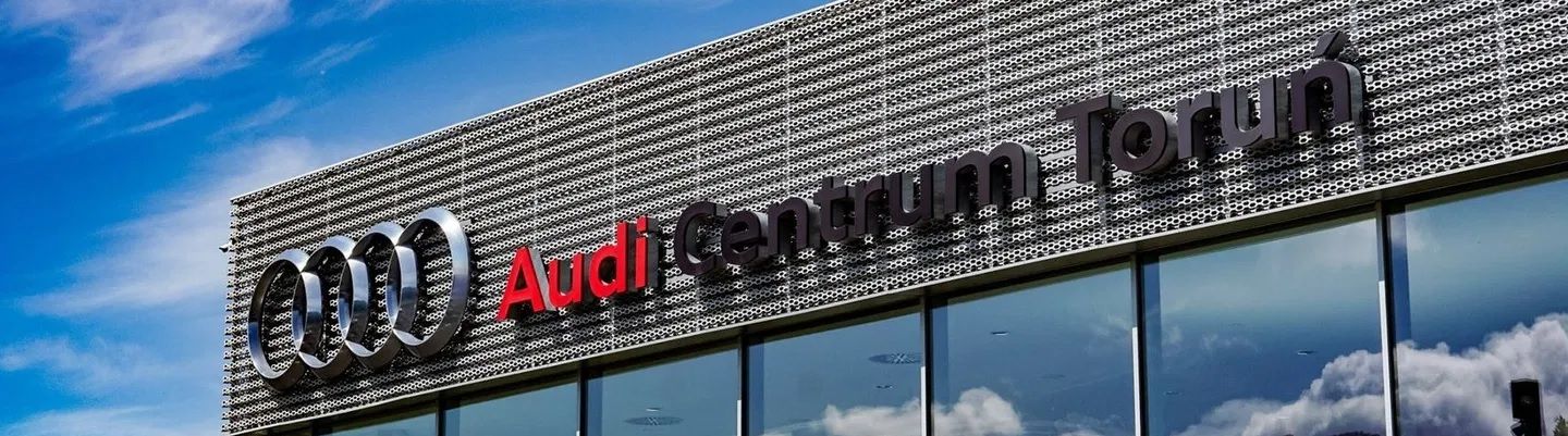 Audi Centrum Toruń - Autoryzowany salon i serwis Audi top banner