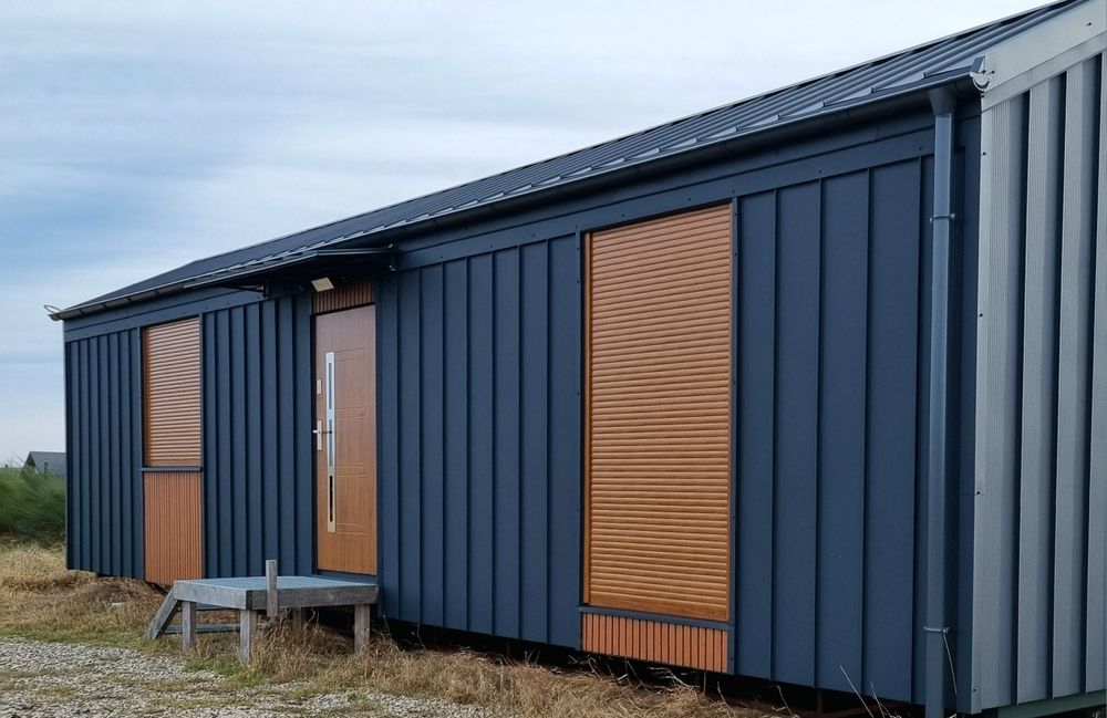 Domek mobilny,  całoroczny, letniskowy,  kompletny,  nowy.