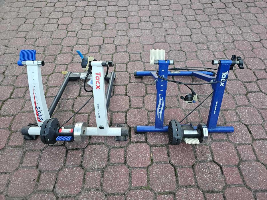 Trenażery TACX Cycletrack i Cycleforce Sirius Zestaw KOMPLET 2szt