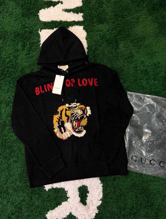 худи gucci blind for love - купить мужскую одежду - Цена на OLX.ua
