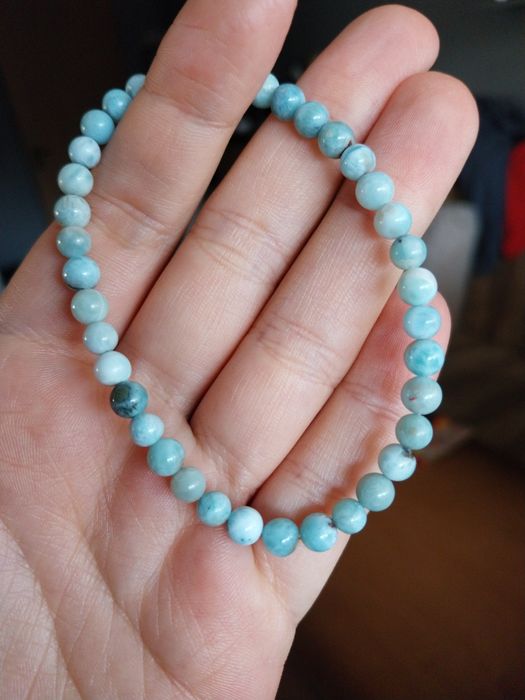 Bransoletka kamień naturalny larimar