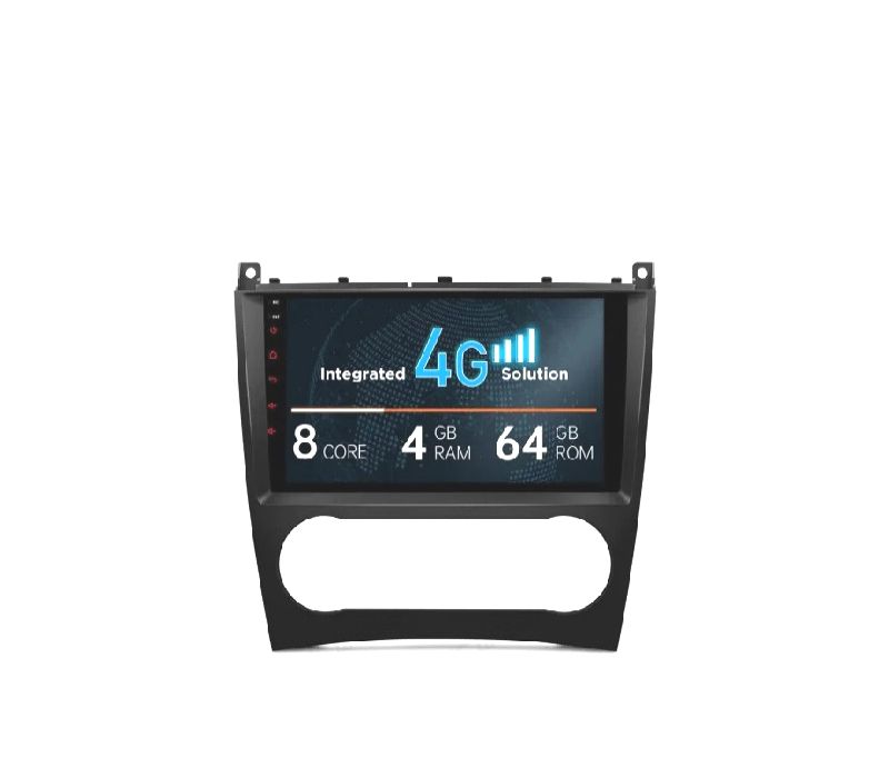 AUTO RÁDIO GPS ANDROID 13 PARA MERCEDES CLASE C W203 CLK W209 G W463