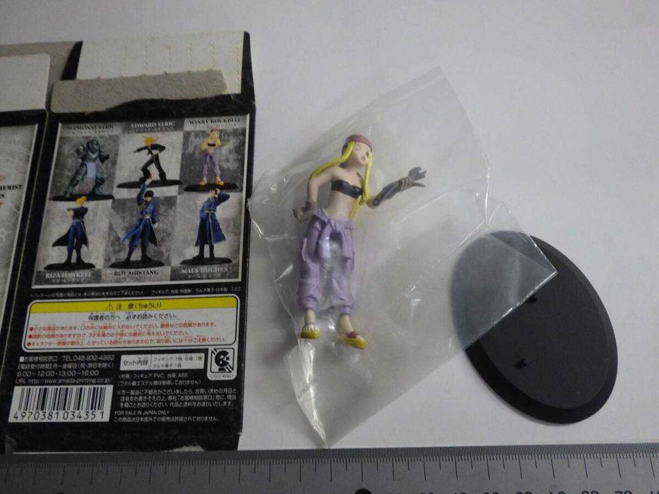 Fullmetal Alchemist Organic Amada Winry Rockbell Novo Selado