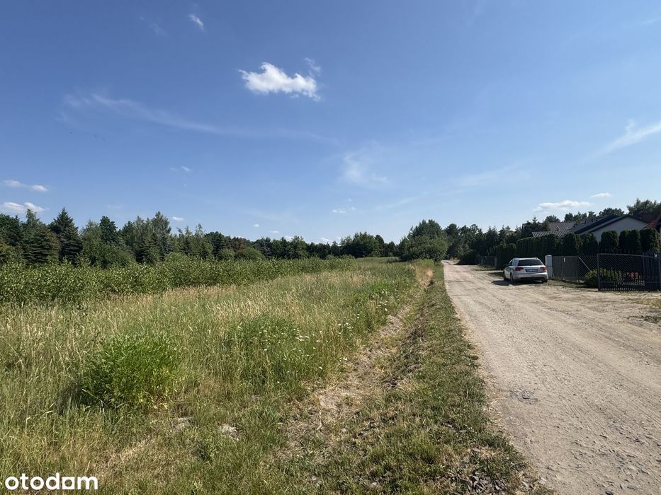 Działka budowlana 1125m Borkowice