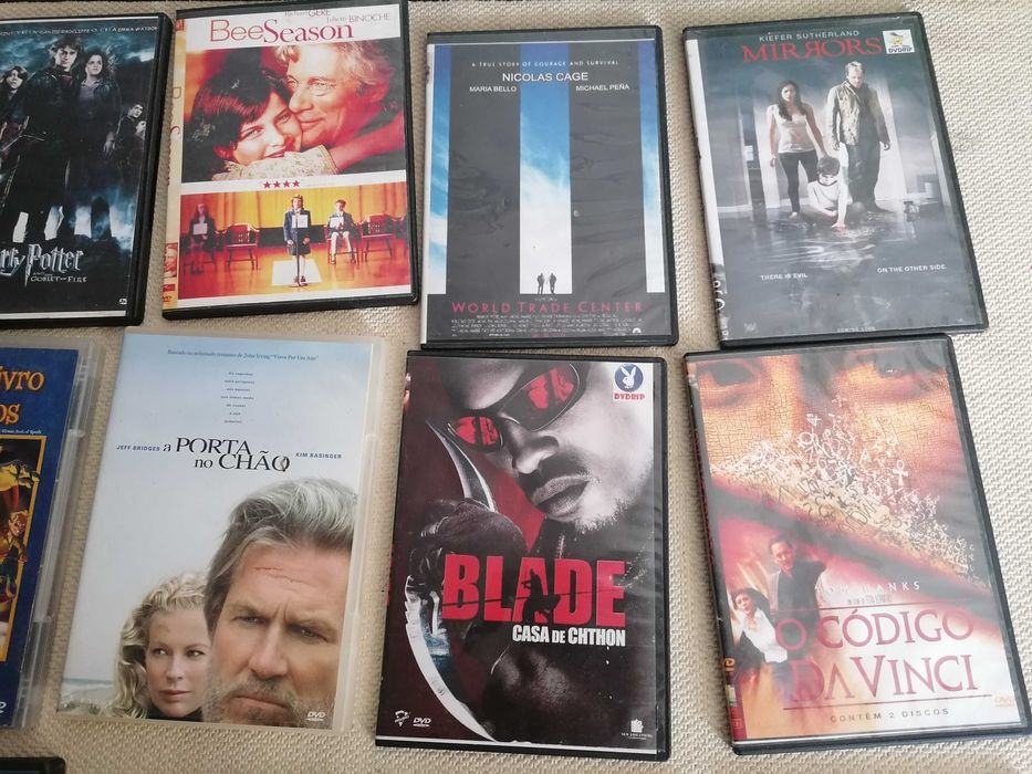 DVDs, "SAW" e outros, todo o lote por 5€