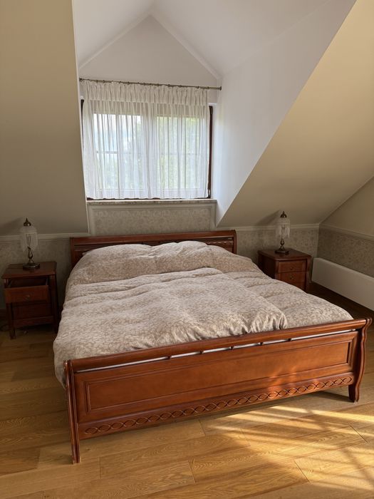 NOWA CENA Zestaw drewnianych mebli