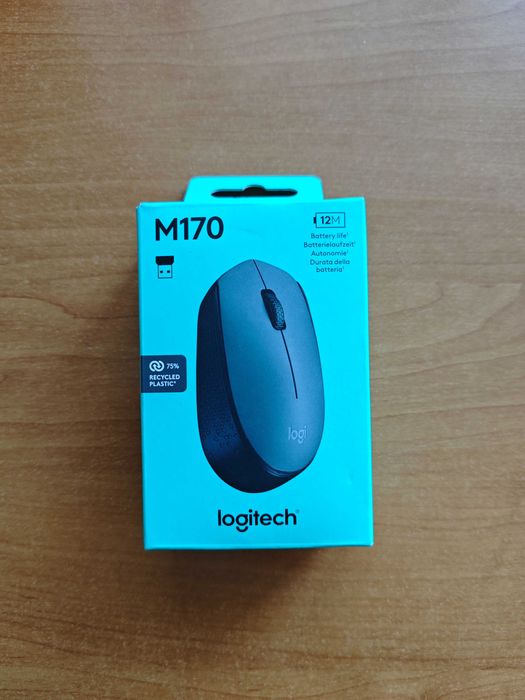 Миша Logitech M170 Wireless Black/Grey
