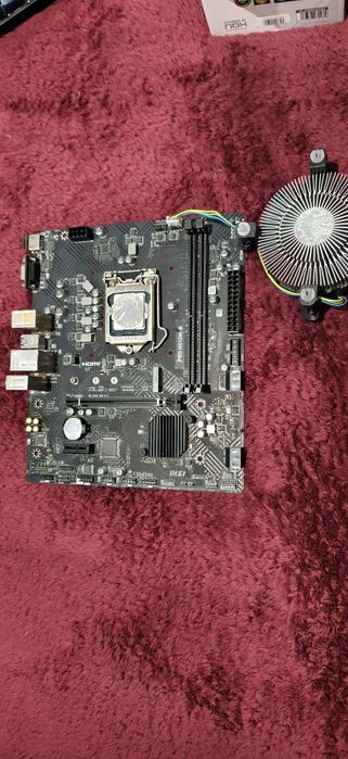Motherboard MSI H510M-B + Intel i5-10400F (Conjunto)