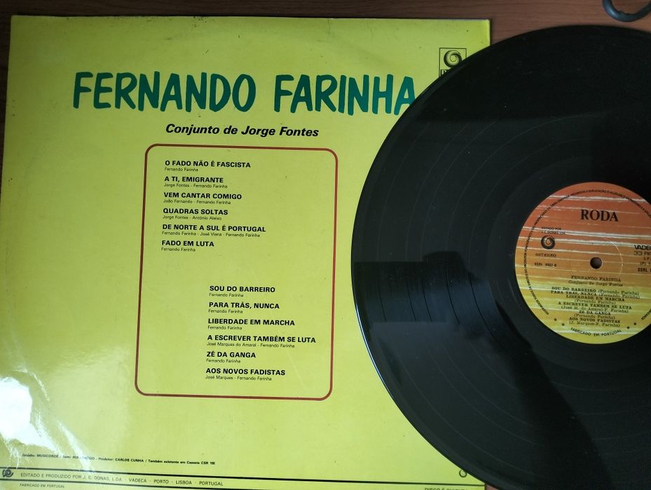 Disco de vinil LP Fernando Farinha