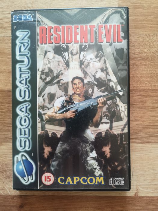 Sega Saturn gra Resident Evil wersja  PAL angielski