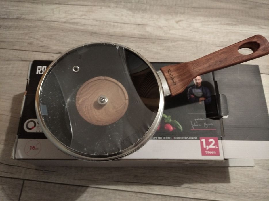 Garnek, Rondel z pokrywką 1,2 l Ambition