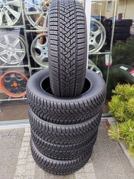 215/60R16 Dunlop Winter Sport 5 komplet zima Bardzo Ładne