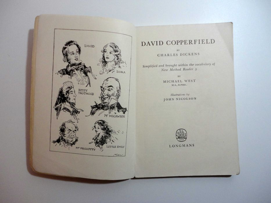 "David Copperfield" (Charles Dickens) in English