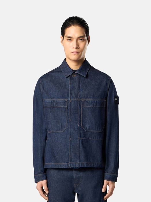 Джинсовая куртка Stone Island Ghost