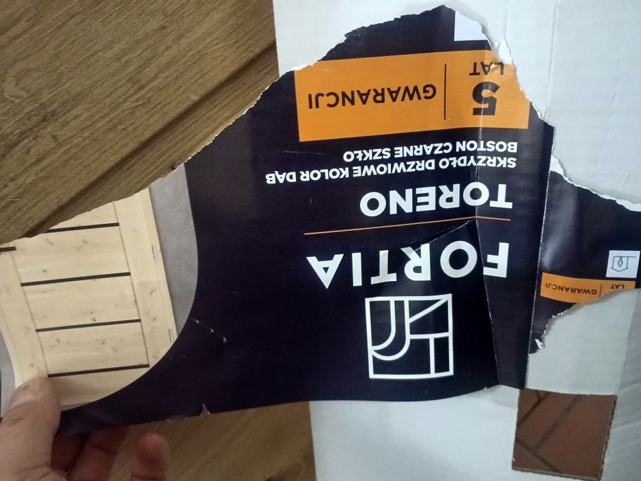 Drzwi łazienkowe 70 lewe Fortia, toreno