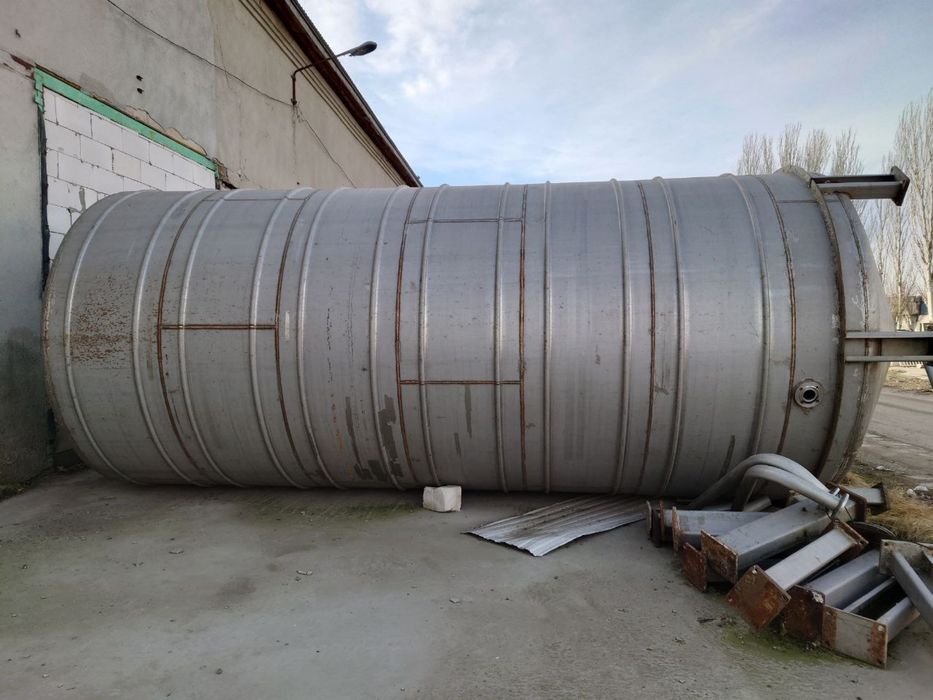 Великі емаль/ЖД бочки, котли 25, 50, 63, 160куб/Біметалл/Нержавійка