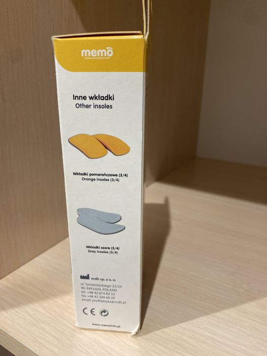 Ортопедичні устілки, ортопедисеские стельки 23 см, мемо, memo