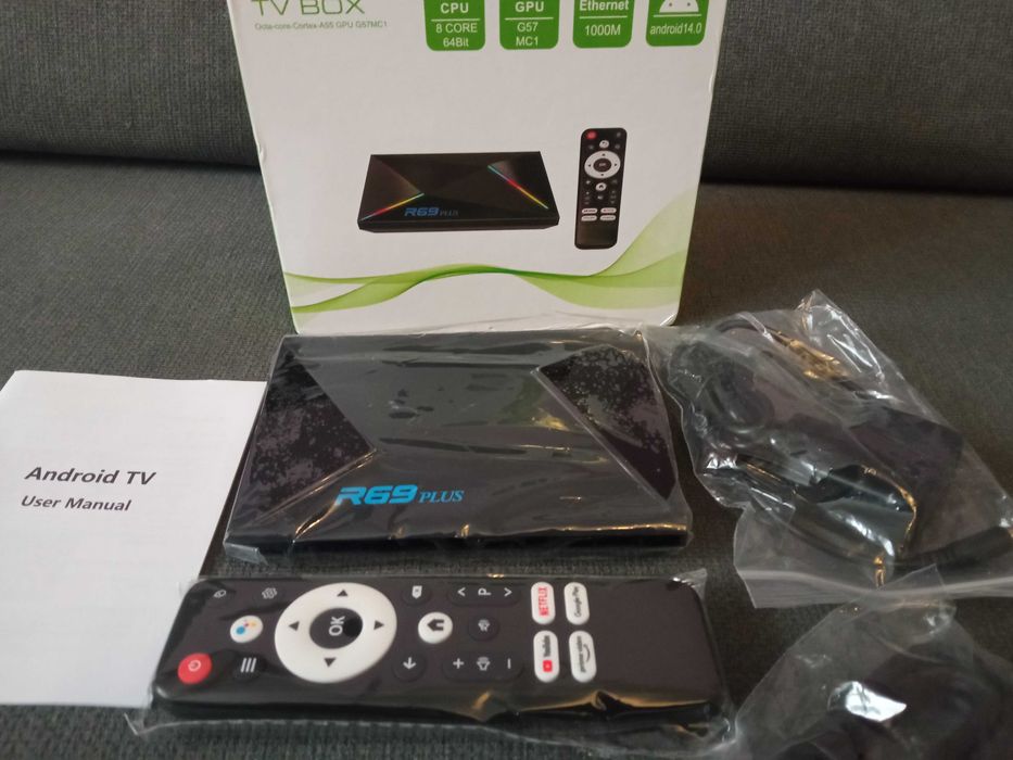 Tv box R69 Plus 4/32Gb Android 14 H728