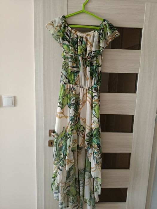 Długa sukienka oversize