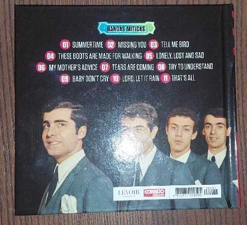 SHEIKS - Bandas Miticas - CD em livro capa dura - 11 canções
