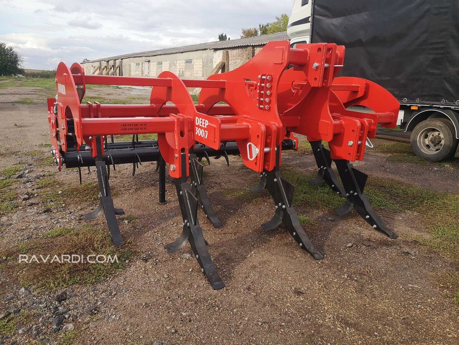 Глибокорозпушувач RAVARDI DEEP 300/7 Україна - Італія 3м Gaspardo ГРУ