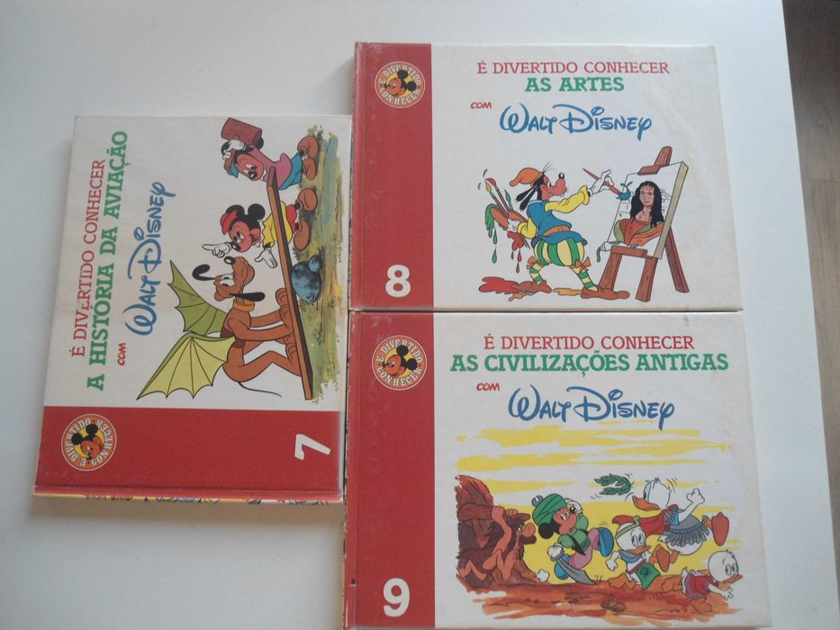 É Divertido Conhecer com Walt Disney (15 volumes)