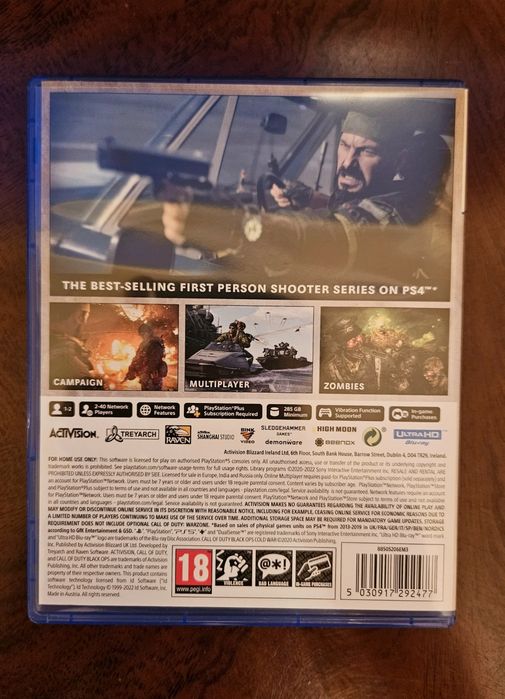 Call of Duty: Black Ops Cold War для PlayStation 5