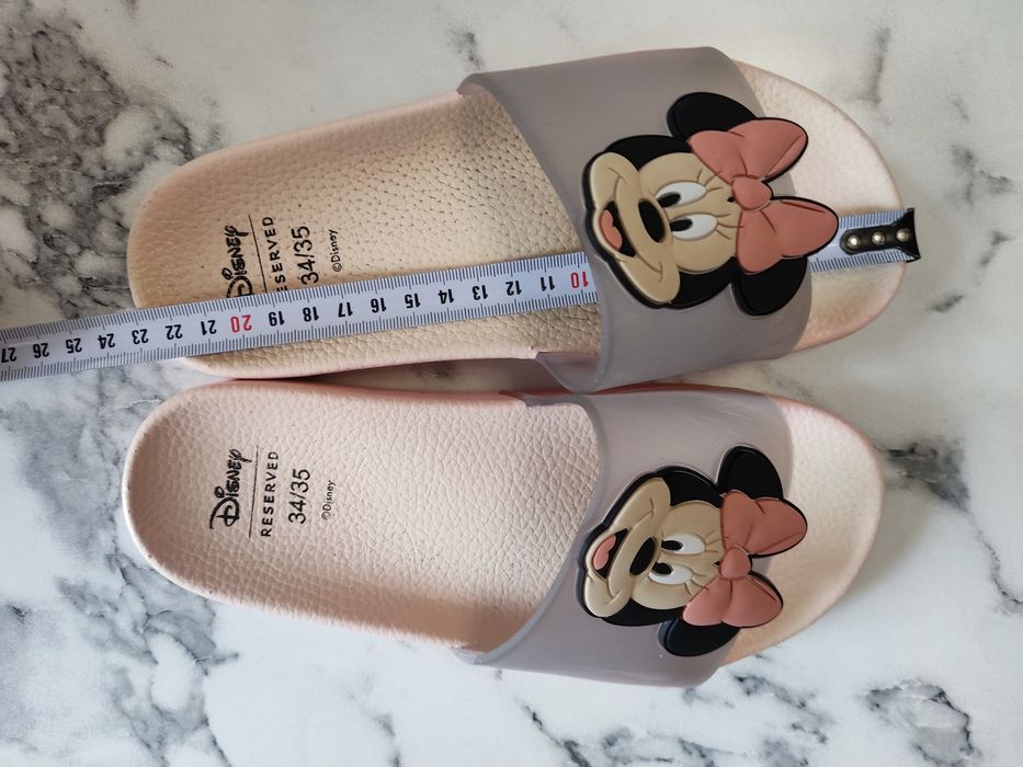 Klapki basenowe,Myszka Mouse,r.34/35
