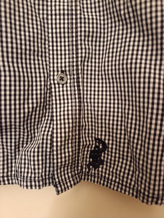 Koszula w kratkę chłopięca