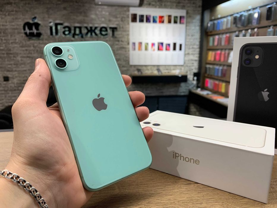 iPhone 11 128GB (Green) Neverlock. Кредит. Гарантія. З коробкою