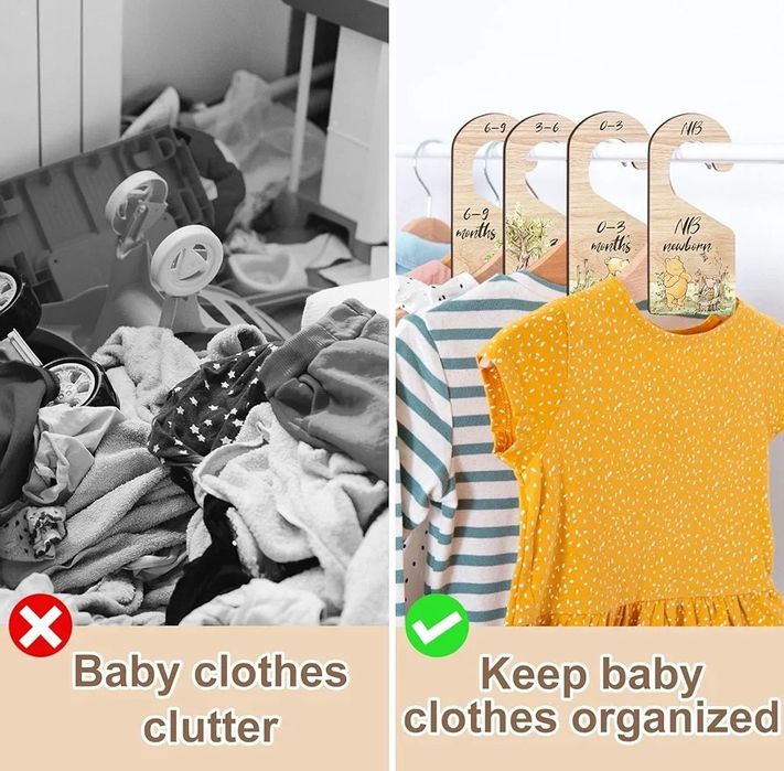 дитячі роздільники для одягу в шафу з символом Симба з мультфільму «Король Лев».