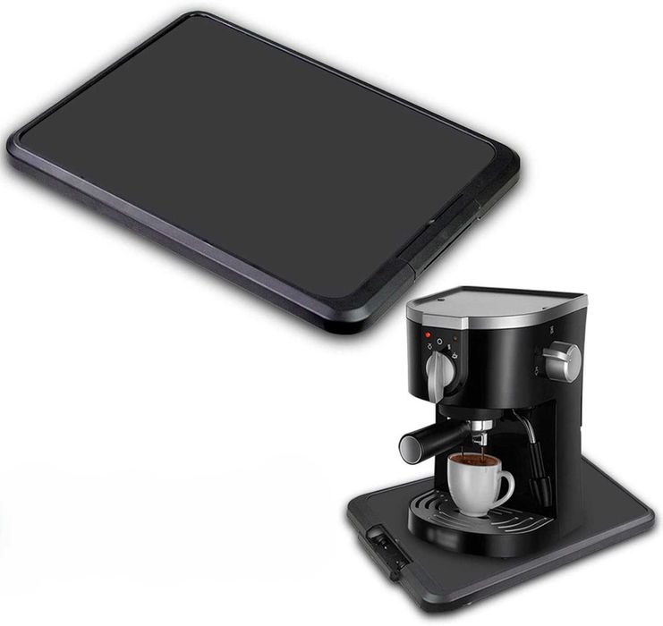 Półka kuchenna, przesuwana mata na ekspres