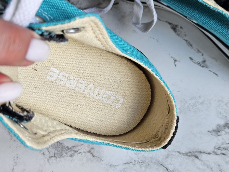 Кеди Converse All star бірюзові 37.5