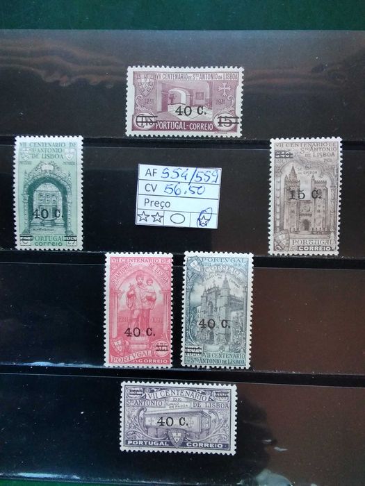 1933 Saint Anthony with Surcharge MLH *