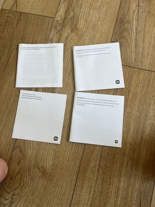 Trotinete xiaomi lite 4 (2 gen) em bom estado