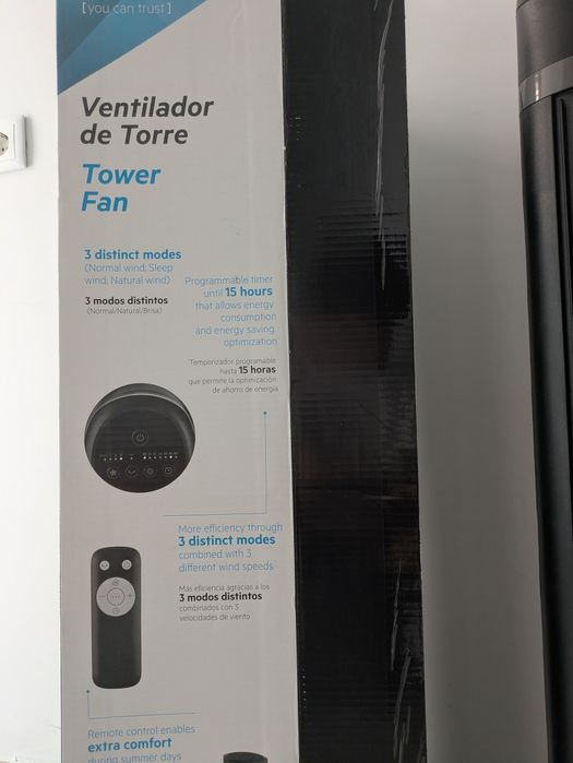 Coluna de Ar / Ventoinha Becken BTF9073