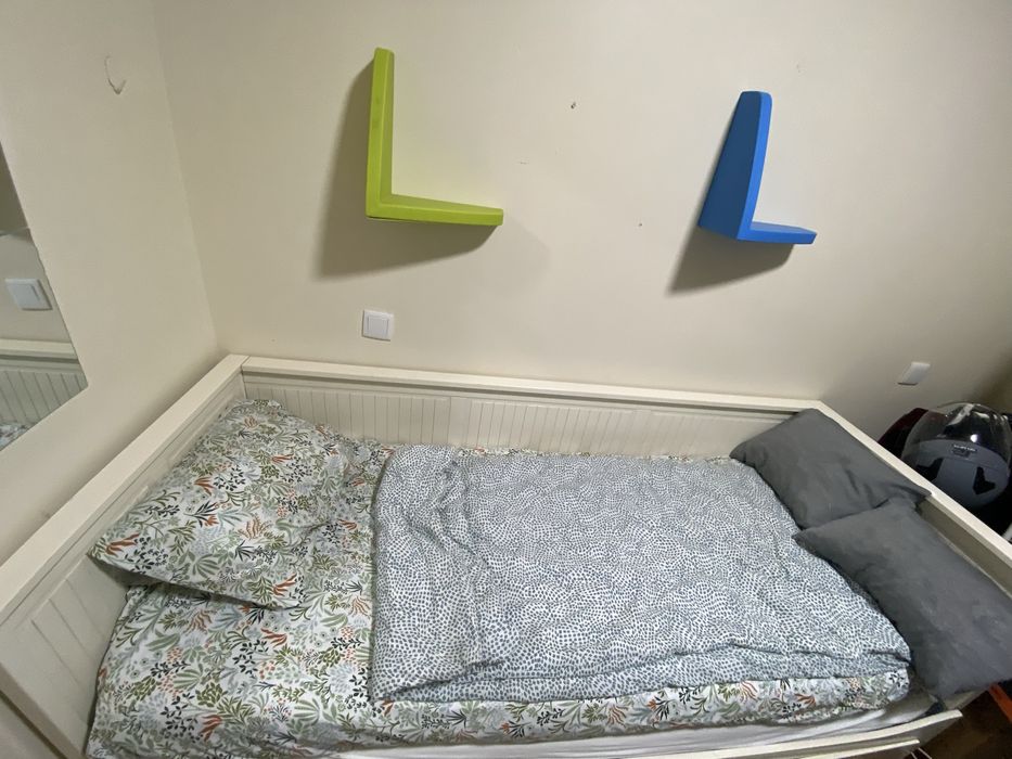 Cama IKEA HEMNES extensível + Cómoda + Colchão OFERTA