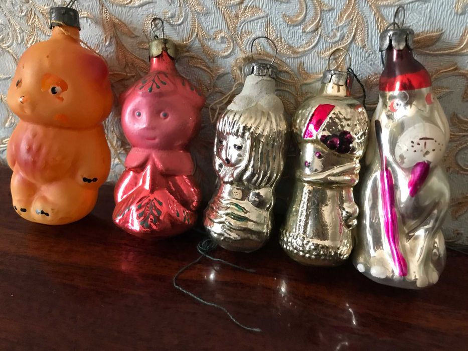 Елочные  игрушки СССР