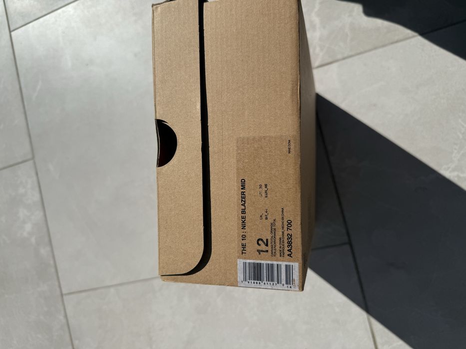 Nike Blazer Mid '77 Off-White "All Hallows Eve" US 12 EU 46