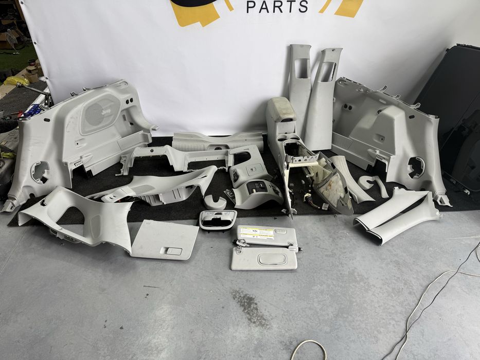 Jeep cherokee kl 2019+ пластик салону карти заглушки бардачок