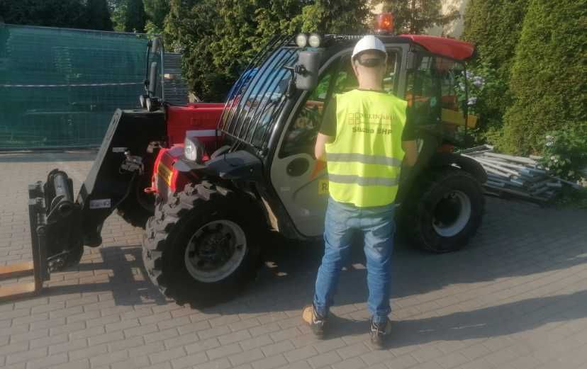 Kurs wózki widłowe specjalizowany ze zmiennym wysięgiem IWJO+ UPOMINEK