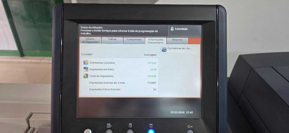 XEROX VERSANT 180 c/ Fiery e Bandeja Alta Capacidade