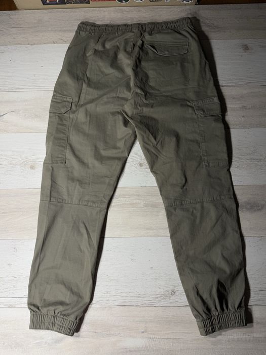 Штани Pull & Bear карго military тактичні штани хакі джогери трекінгові штани y2k
