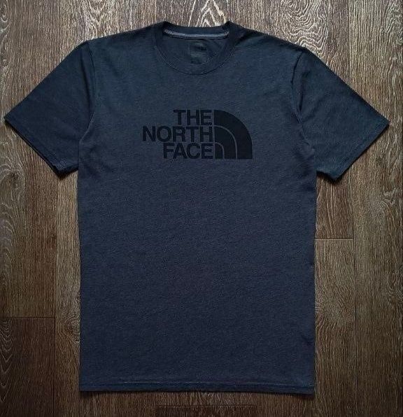 Серая мужская футболка свитшот худи The North Face размер M
