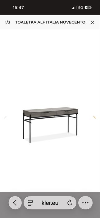 Kler toaletka kolekcja ALF ITALIA NOVECENTO