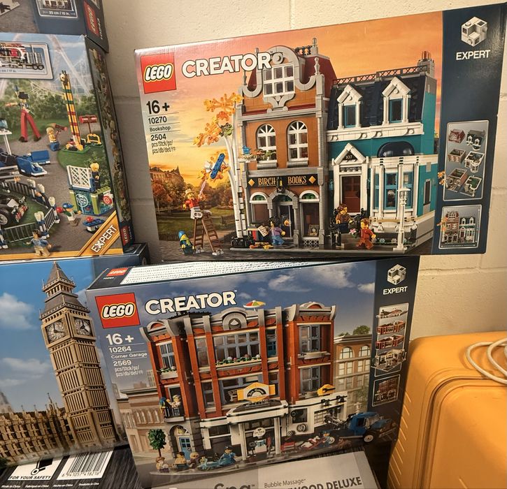 LEGO Creator Modulares 10241/10243/10244/10253/10255/10264/10270 Novos Selados